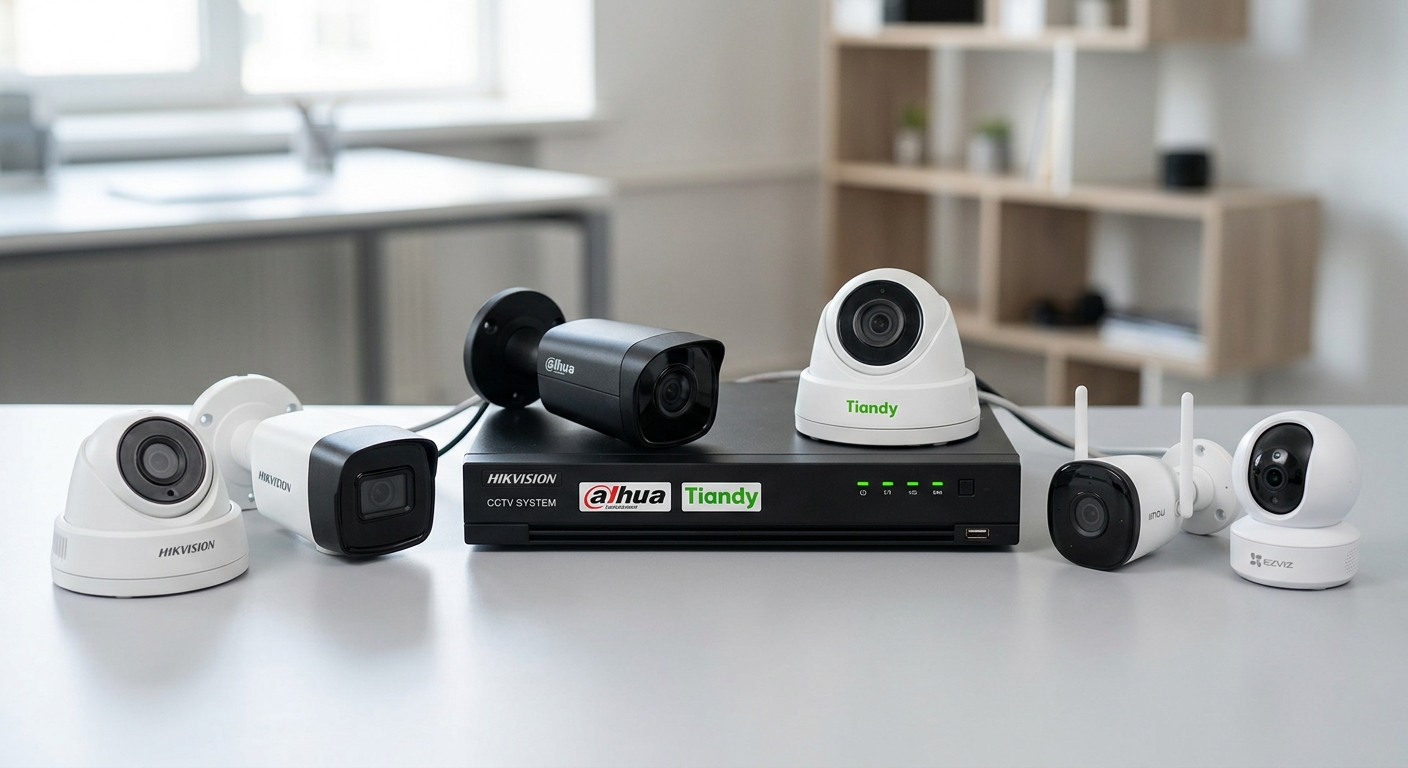 Supported CCTV brands and camera lineup for Nano Byte Tech